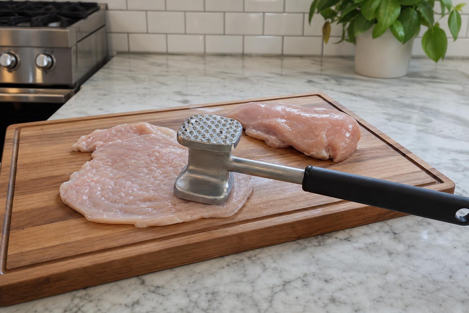 Step 1: Prepare the chicken