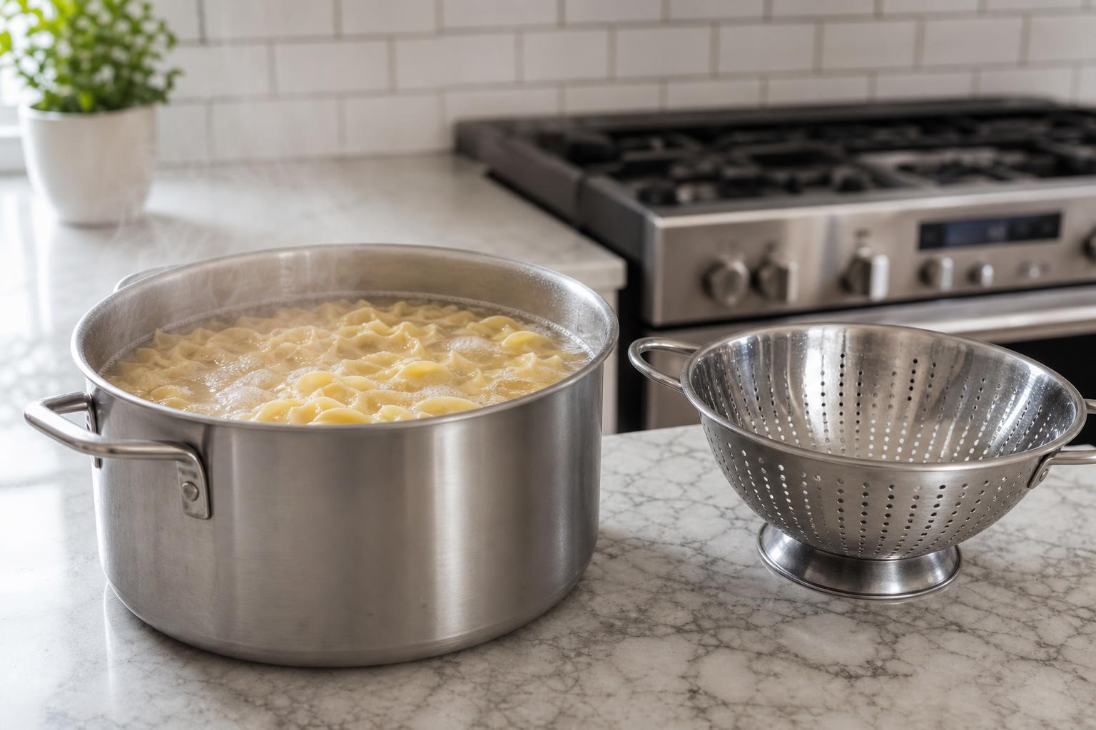 Step 1: Cook noodles