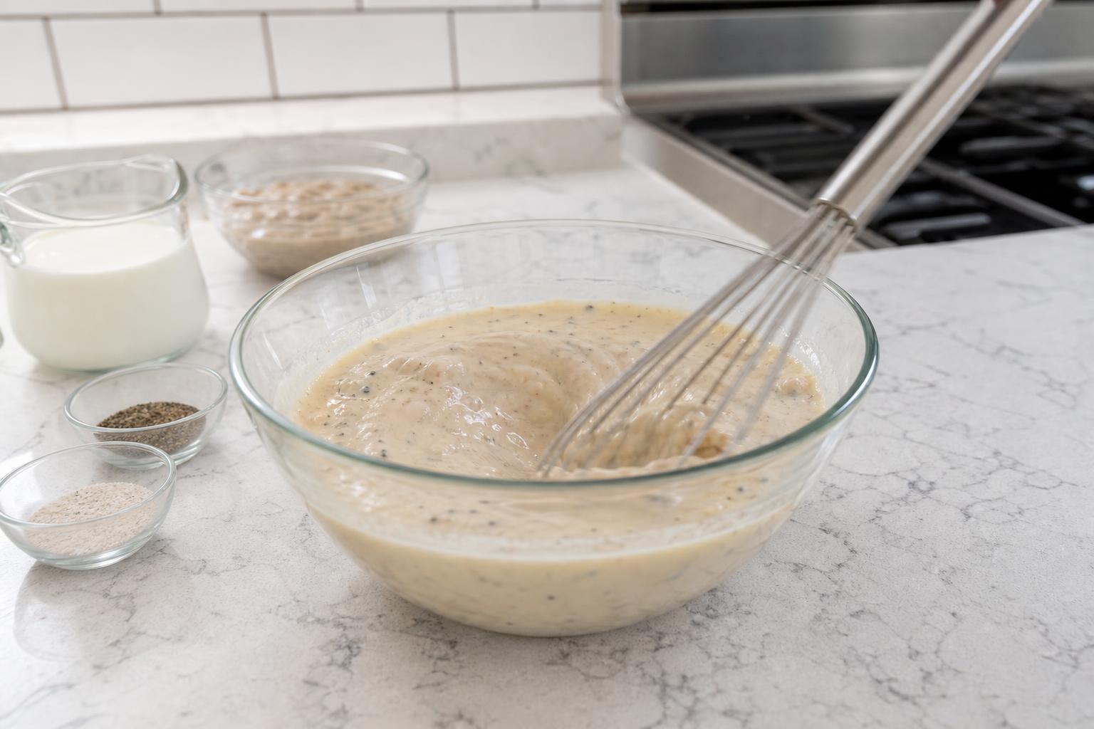 Step 2: Make sauce mixture