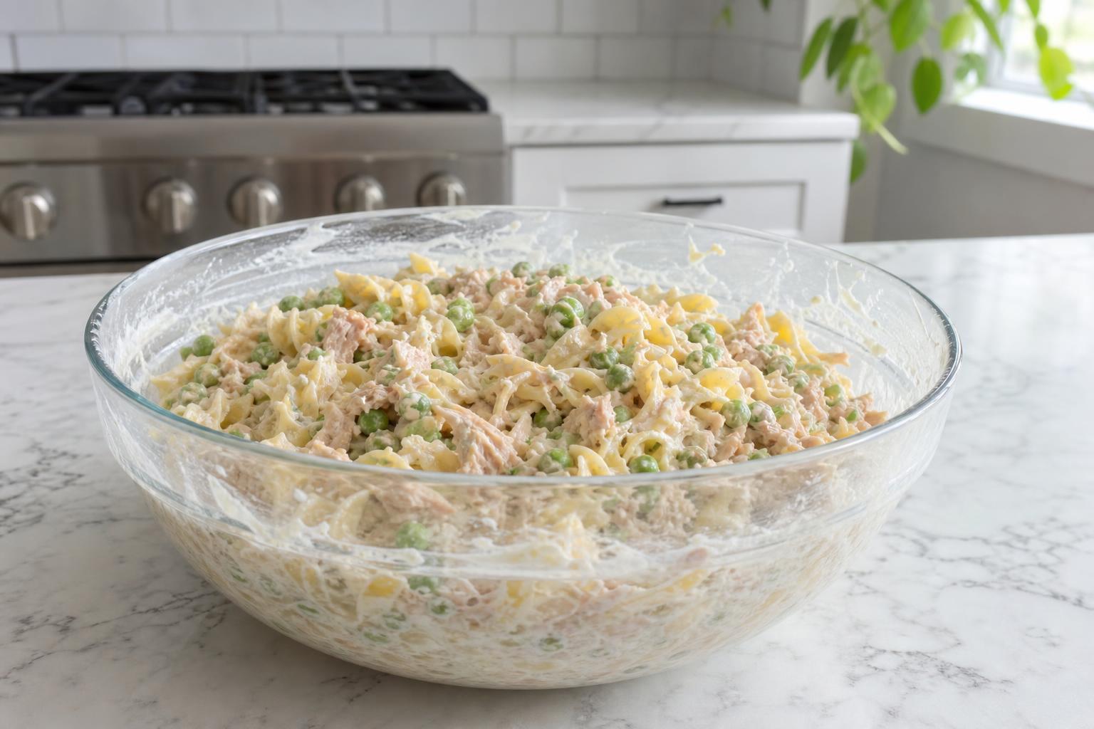 Step 3: Mix casserole
