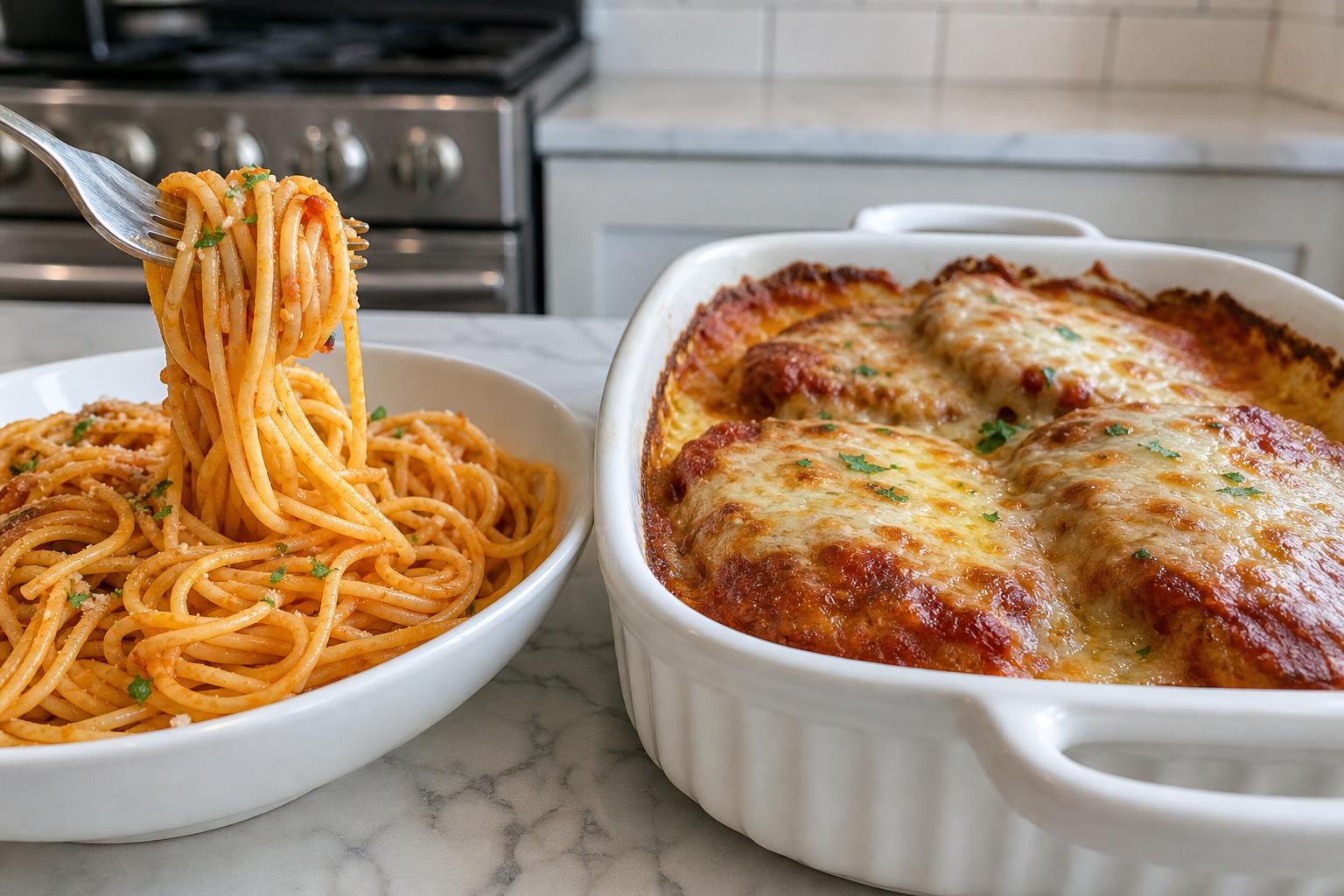 Step 5: Cook pasta and serve